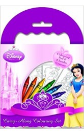 Disney Princess,Carry-Along,Colouring Set