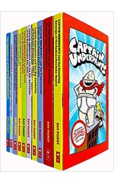 Captain Underpants 10 books set