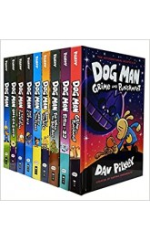 Dog Man 9 books Collection 