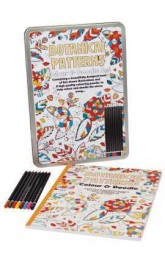 Botanical Patterns, Colour&Doodle set