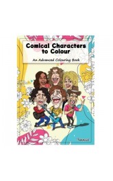 Comical Characters to Colour ,An Advance Colouring Book