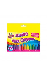 12 Jumbo Crayons, price for full box of 12