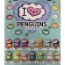 I love Penguins cute figures (16 in display box ) price for display box 
