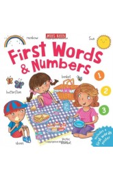 First Words&Numbers,Miles Kelly ,Hard cover book