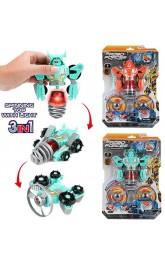 Robo Force Change robot car and plane and spinning top ,3 in 1 