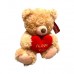 Henry Bear with Heart I love you cream/brown ,20cm 