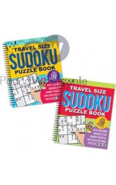Sudoku puzzle book, travel size