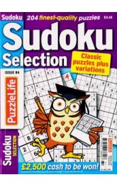 Sudoku selection puzzles