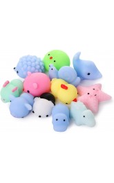 Stress Animal  squishy ball, 12 in display box 