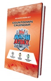 Match Attax 2026/27 Countdown Calendar, Pre-order ,on sale 08/10/2026
