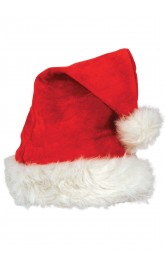 Red Velvet Santa Hat 