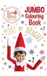 Elf on the shelf ,Jumbo Colouring book