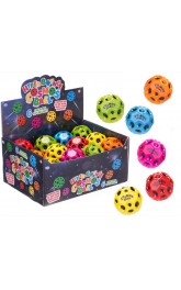 High Bouncing Ball 6,5cm Rainbow assorted in display