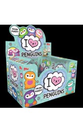 I love Penguins cute figures(12 in display box,price for full box)