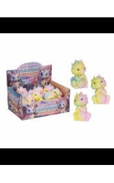  Squishy Marble Dragon 12cm assorted in display (12)