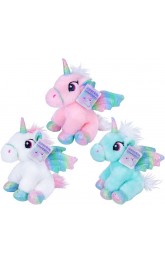 Plush Unicorn Sparkle 3 assorted 23cm