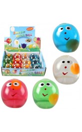 Splash ball Smiling egg 4 assorted in display (12)