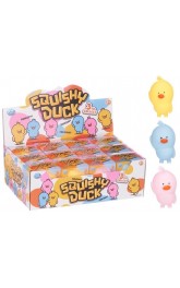 Squishy Duck 9x5,5cm 3 assorted in display (12)